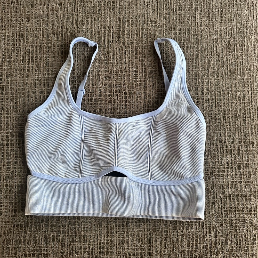 Women's Light Blue Sports Bra